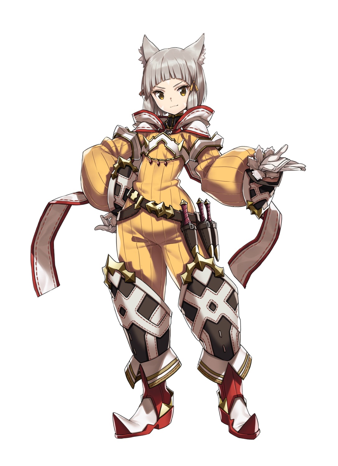 animal_ears armor jpeg_artifacts monolith_soft nekomimi nintendo niyah saitom weapon xenoblade xenoblade_chronicles_2