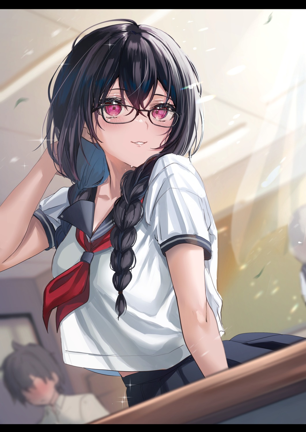 megane seifuku yufou