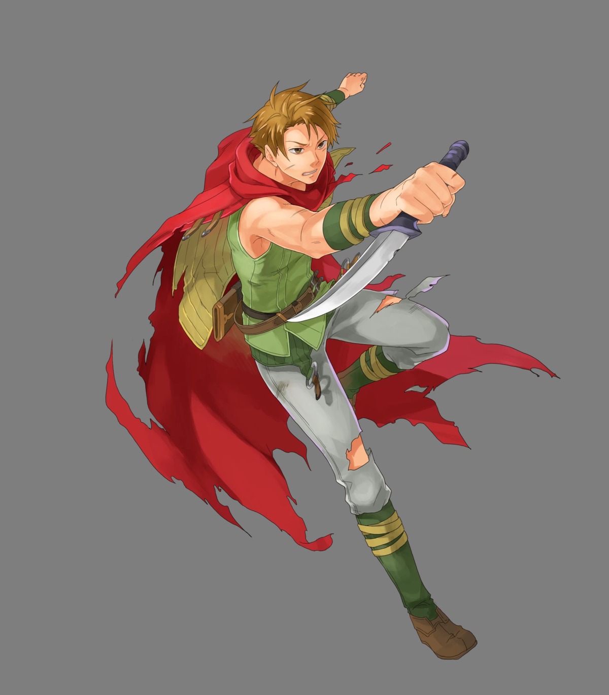 fire_emblem fire_emblem:_seima_no_kouseki fire_emblem_heroes matthew_(fire_emblem) nintendo okaya torn_clothes transparent_png weapon