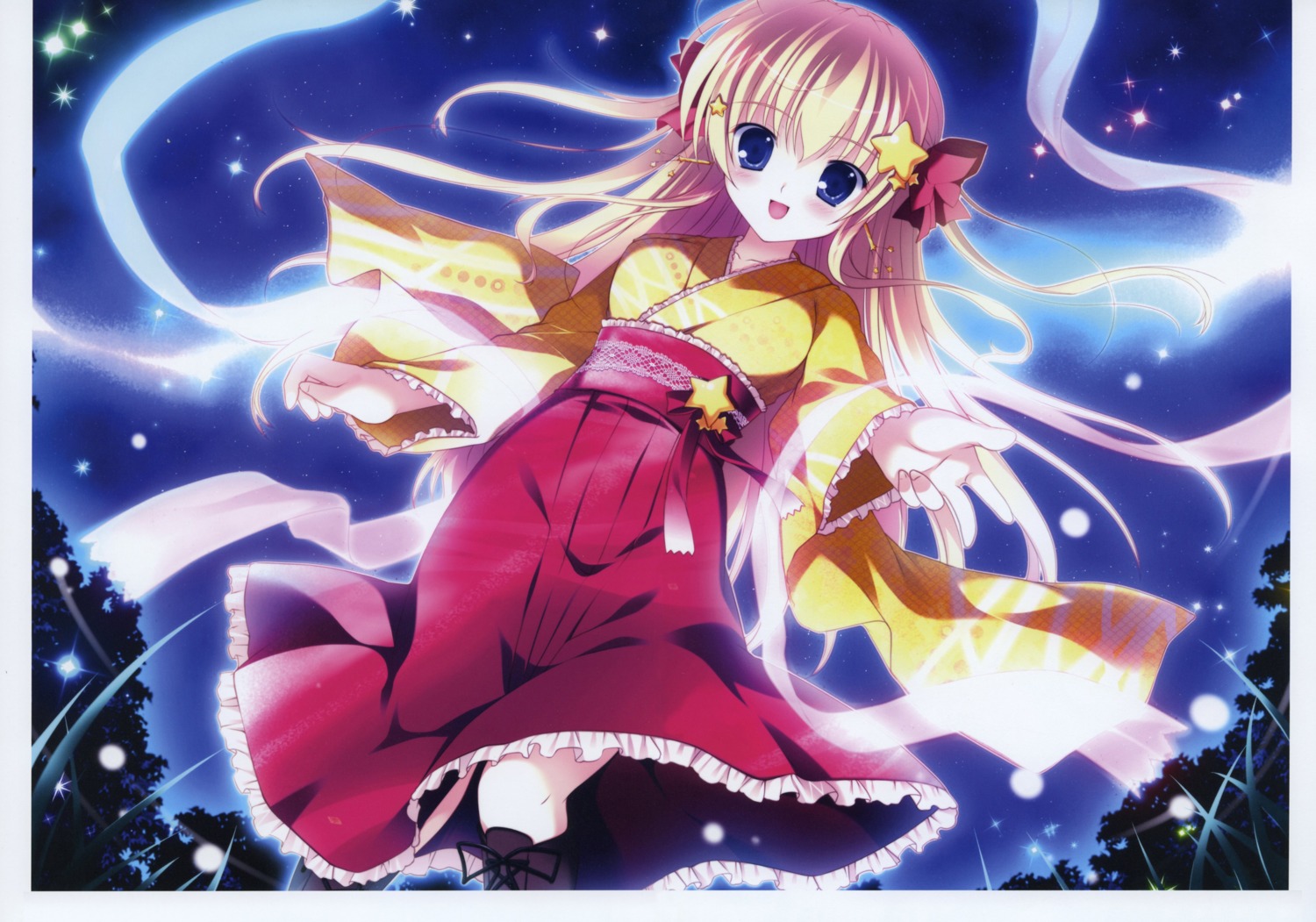 august fortune_arterial japanese_clothes mikeou screening sendou_erika