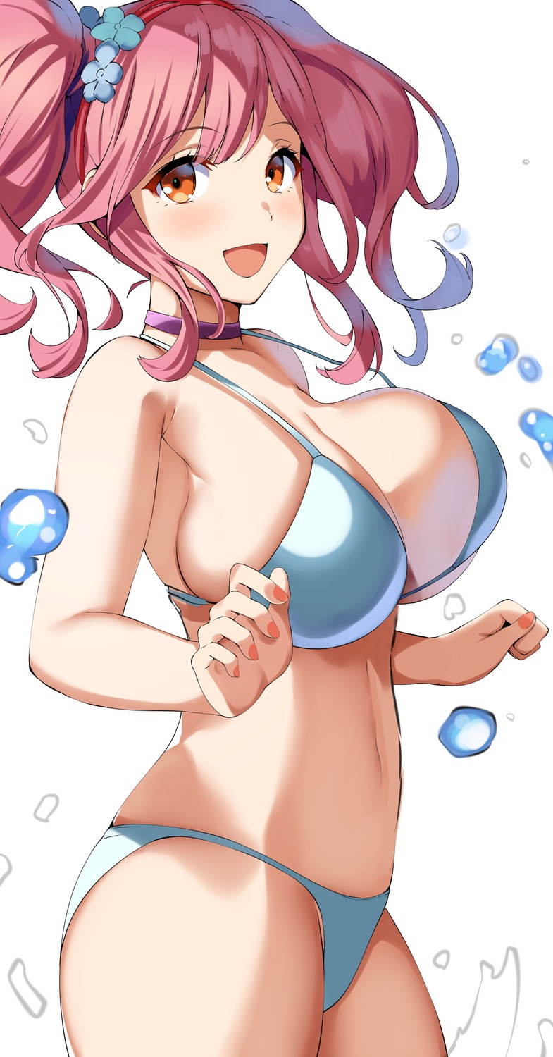 belko bikini macross_delta makina_nakajima swimsuits wet