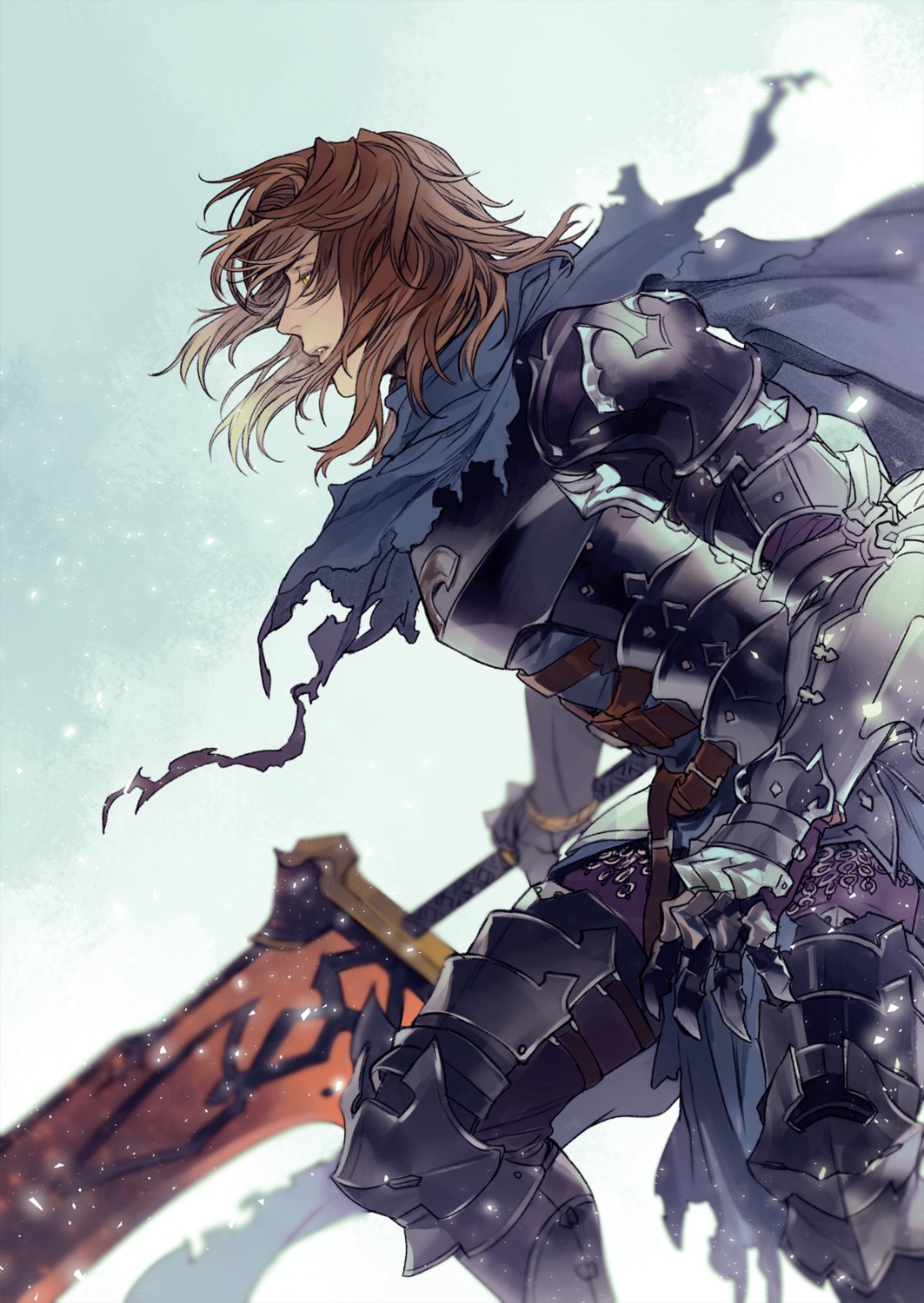 armor granblue_fantasy male mayama siegfried_(granblue_fantasy) sword