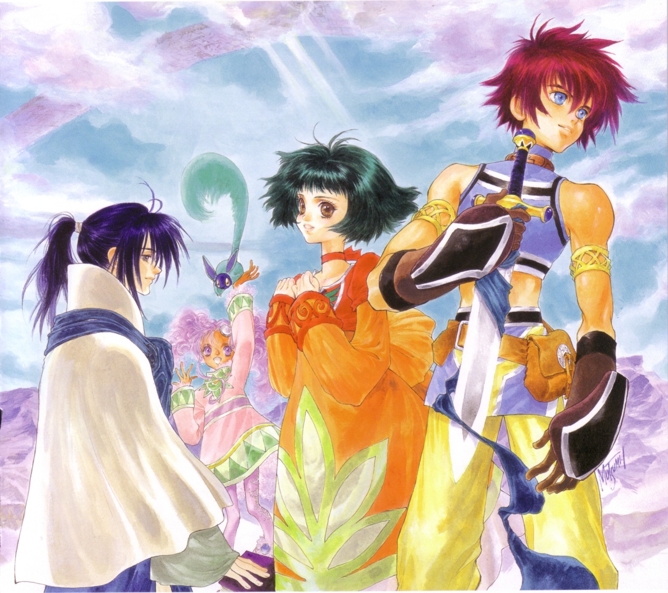 farah_oersted inomata_mutsumi keel_zeibel meredy quickie rid_hershel tales_of tales_of_eternia