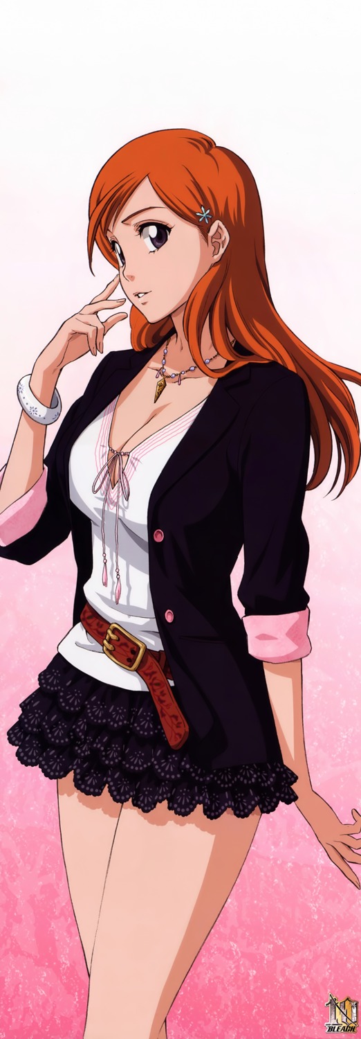 bleach cleavage inoue_orihime stick_poster