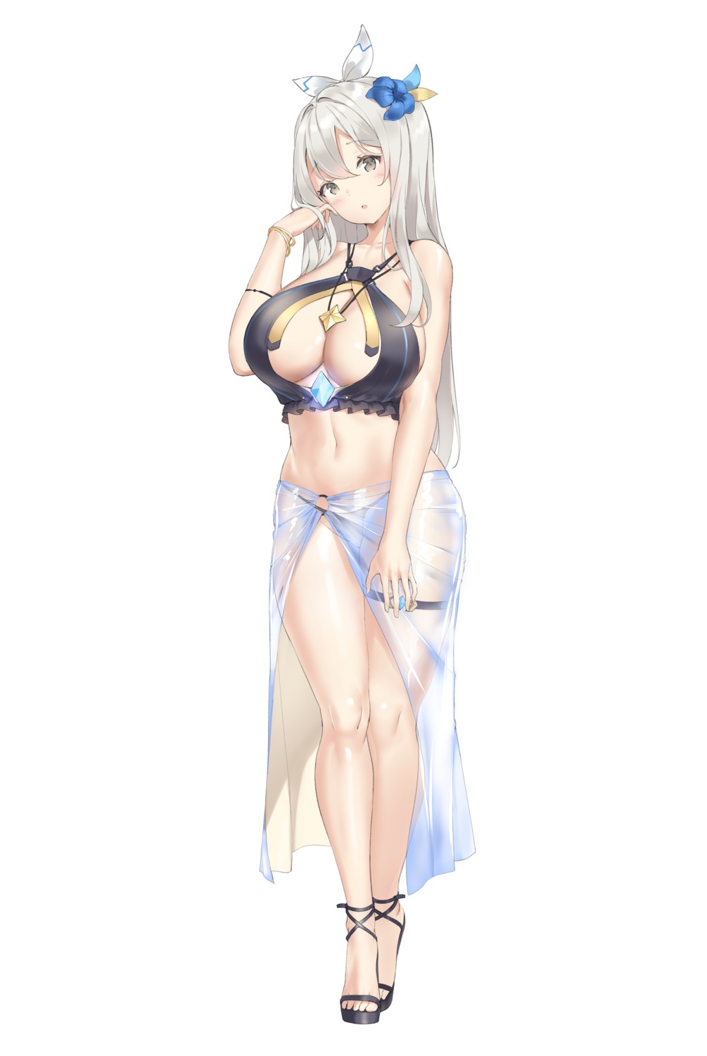 bikini birth's_character dungeon_fighter garter keibeam see_through swimsuits