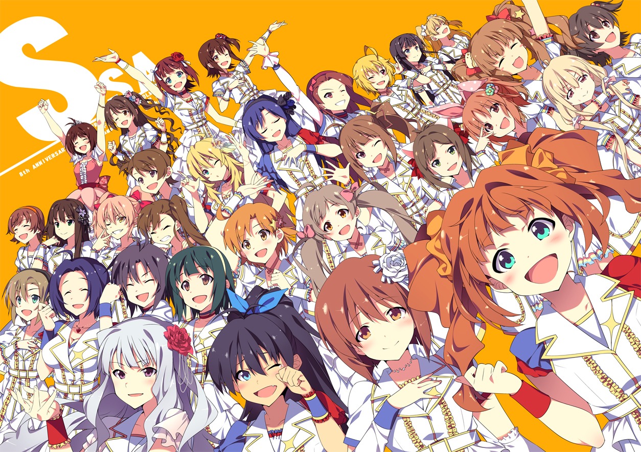 abe_nana akagi_miria amami_haruka dress futaba_anzu futami_ami futami_mami ganaha_hibiki hagiwara_yukiho hakozaki_serika hidaka_ai honda_mio hoshii_miki ibuki_tsubasa jougasaki_mika jougasaki_rika kasuga_mirai kikuchi_makoto kisaragi_chihaya maekawa_miku minase_iori miura_azusa mogami_shizuka moroboshi_kirari ooba_kagerou otonashi_kotori shibuya_rin shijou_takane shimamura_uzuki tada_riina takatsuki_yayoi the_idolm@ster the_idolm@ster_cinderella_girls the_idolm@ster_cinderella_girls_u149 the_idolm@ster_million_live! yabuki_kana yokoyama_nao