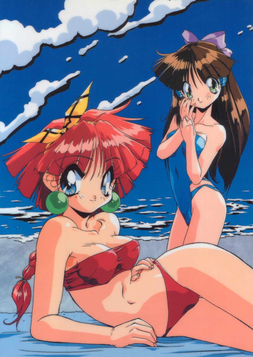 bikini suzuki_noritaka swimsuits uchuu_kaitou_funny_bee