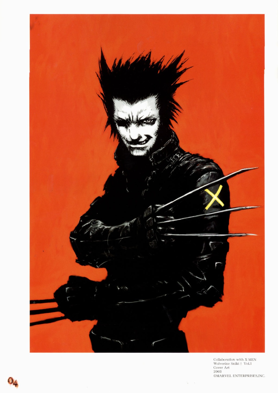 male marvel tsutomu_nihei wolverine x-men