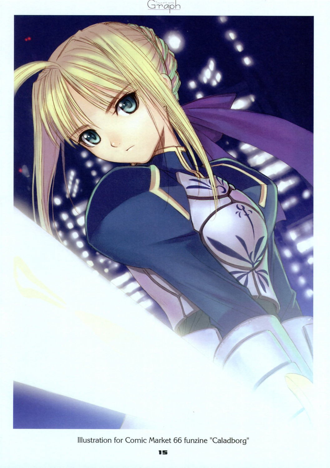 fate/stay_night saber tony_taka