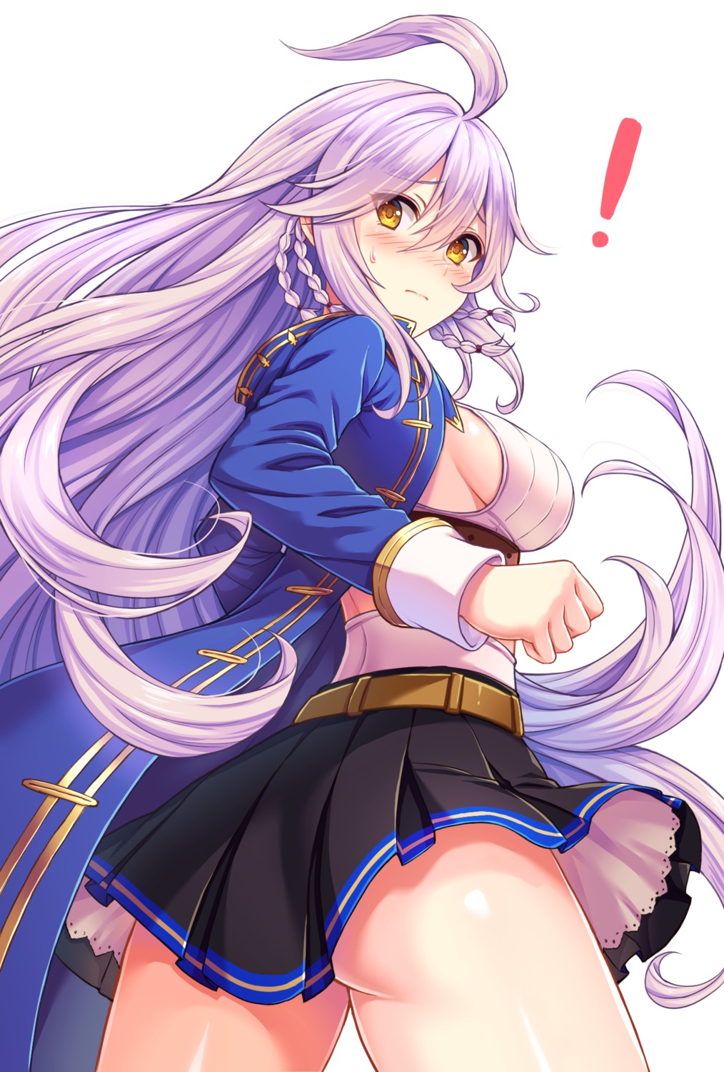 ass granblue_fantasy silva_(granblue_fantasy) tomo_(tmtm_mf_mf)