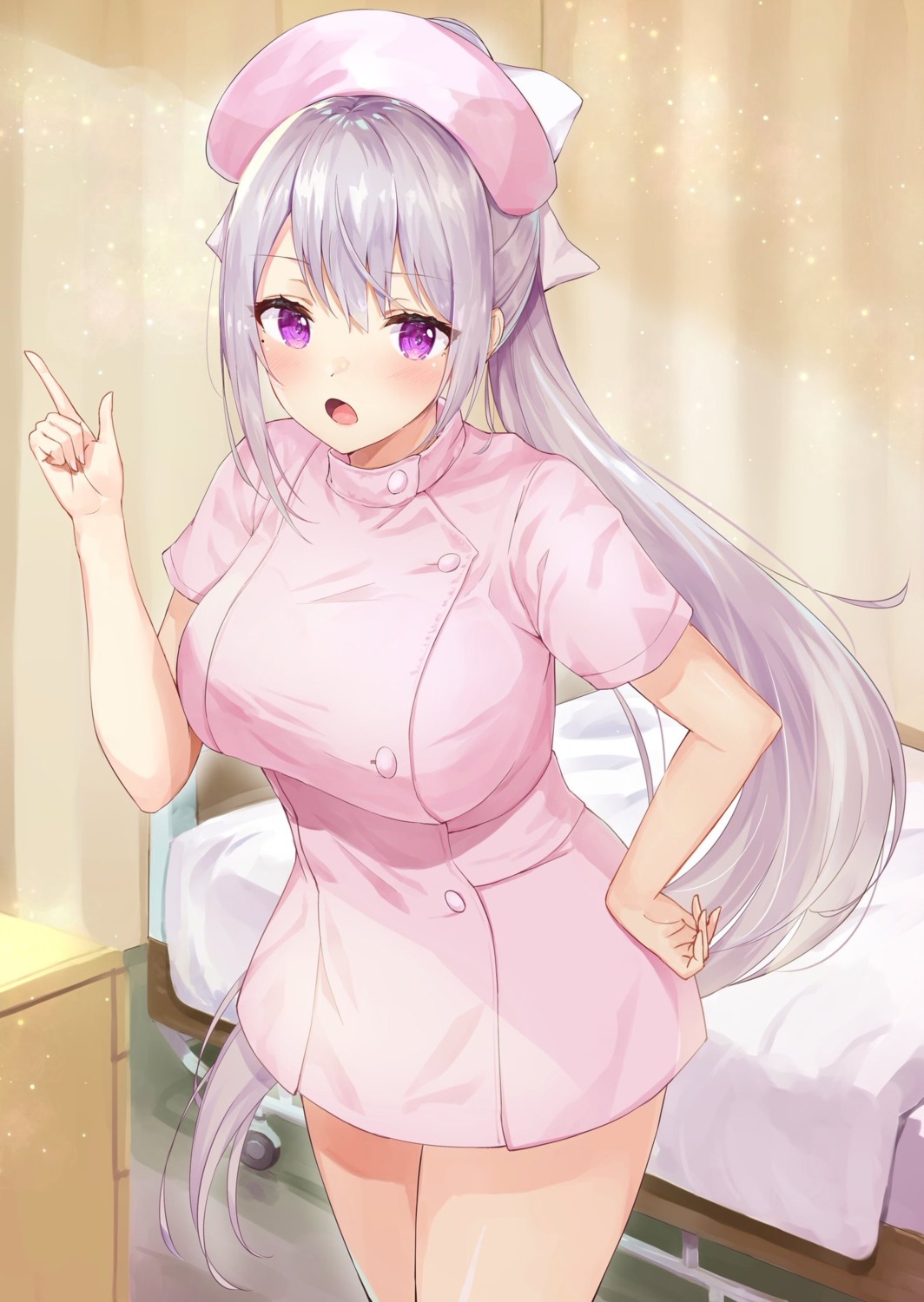 higuchi_kaede nijisanji nurse racchi.