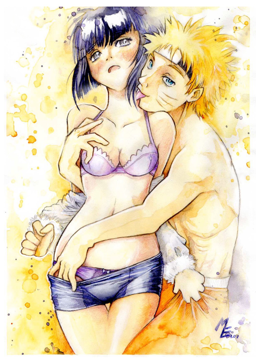 bra hyuuga_hinata naruto uzumaki_naruto