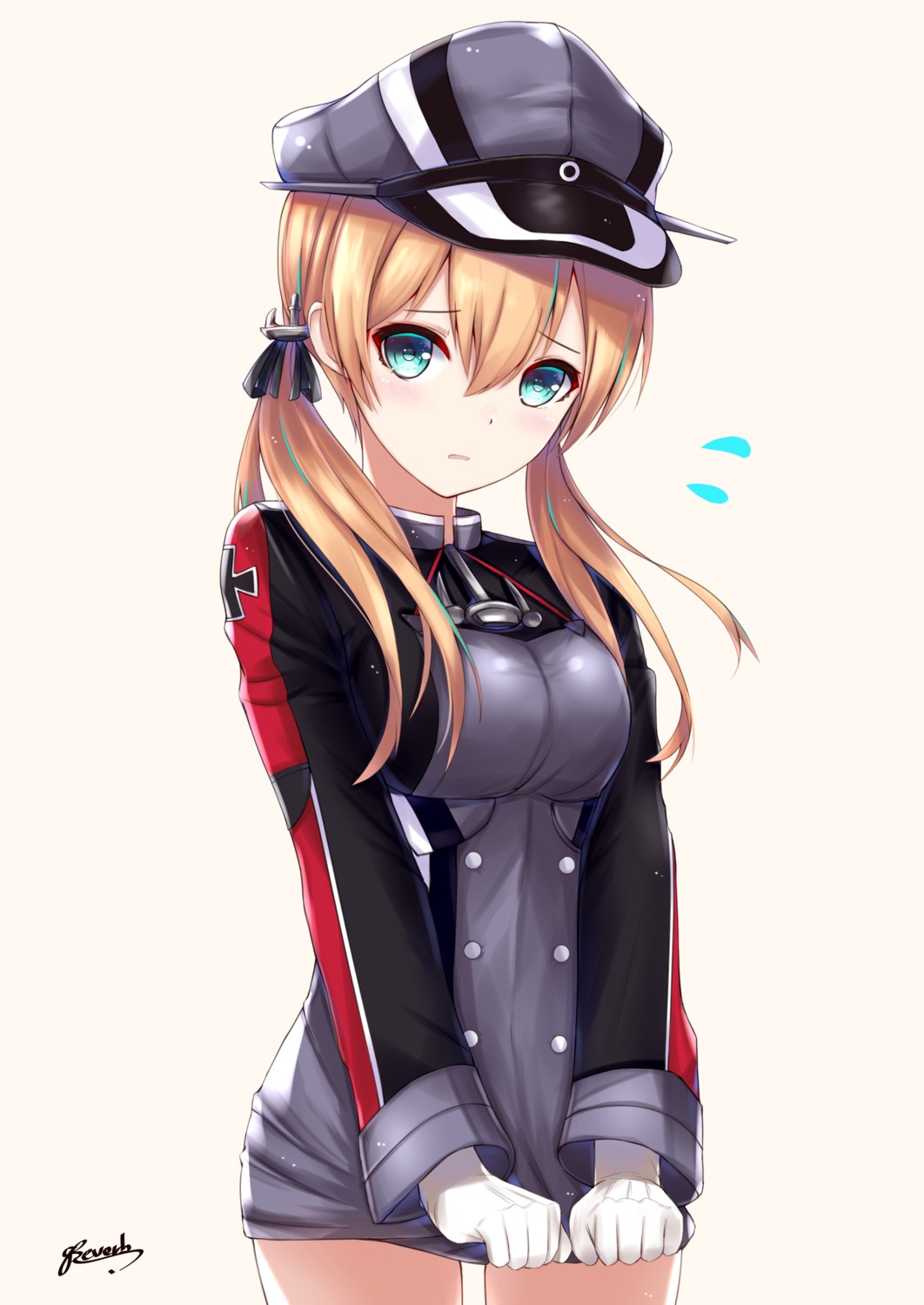 bee_doushi kantai_collection prinz_eugen_(kancolle) uniform