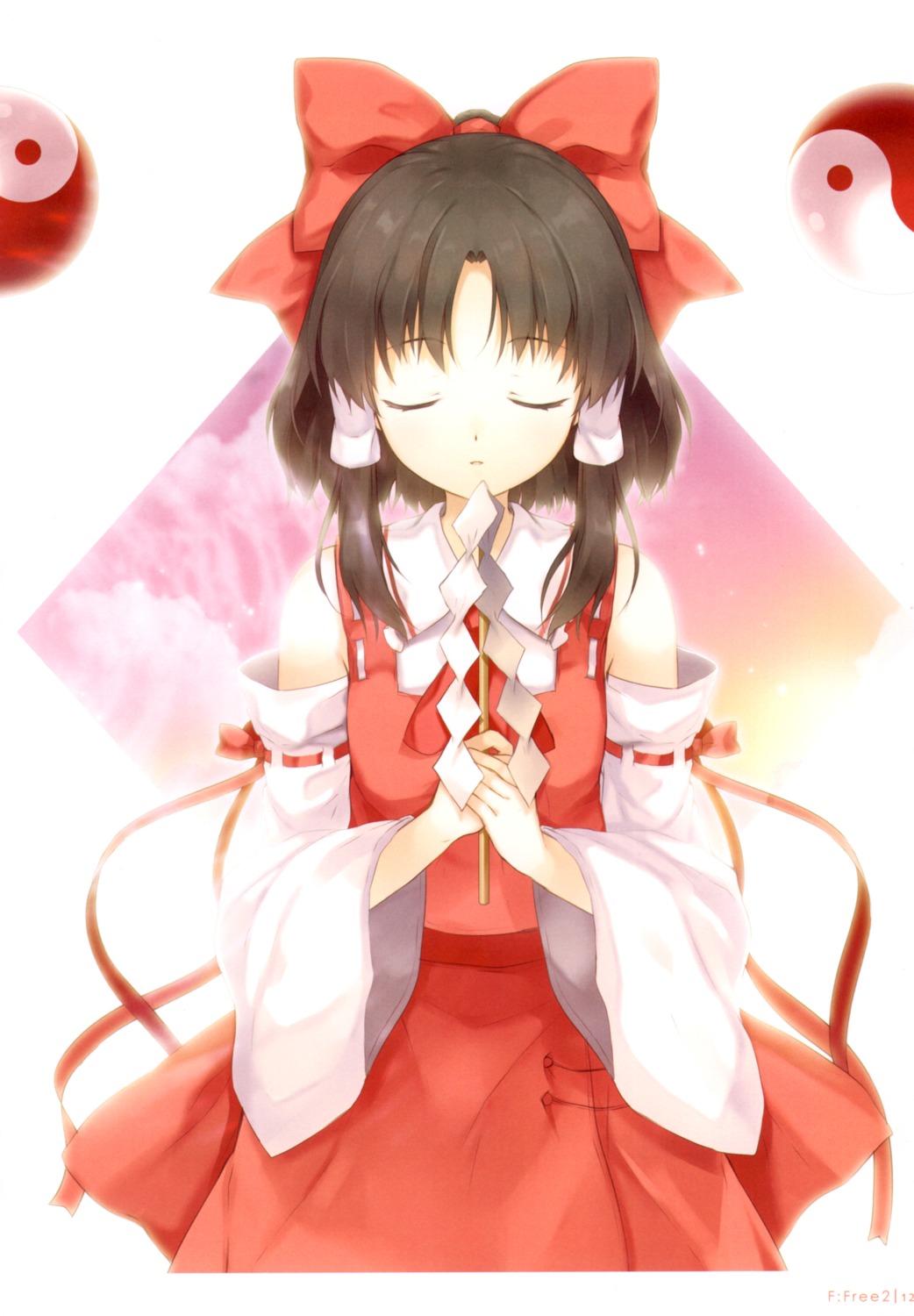 6u eternal_land hakurei_reimu miko touhou