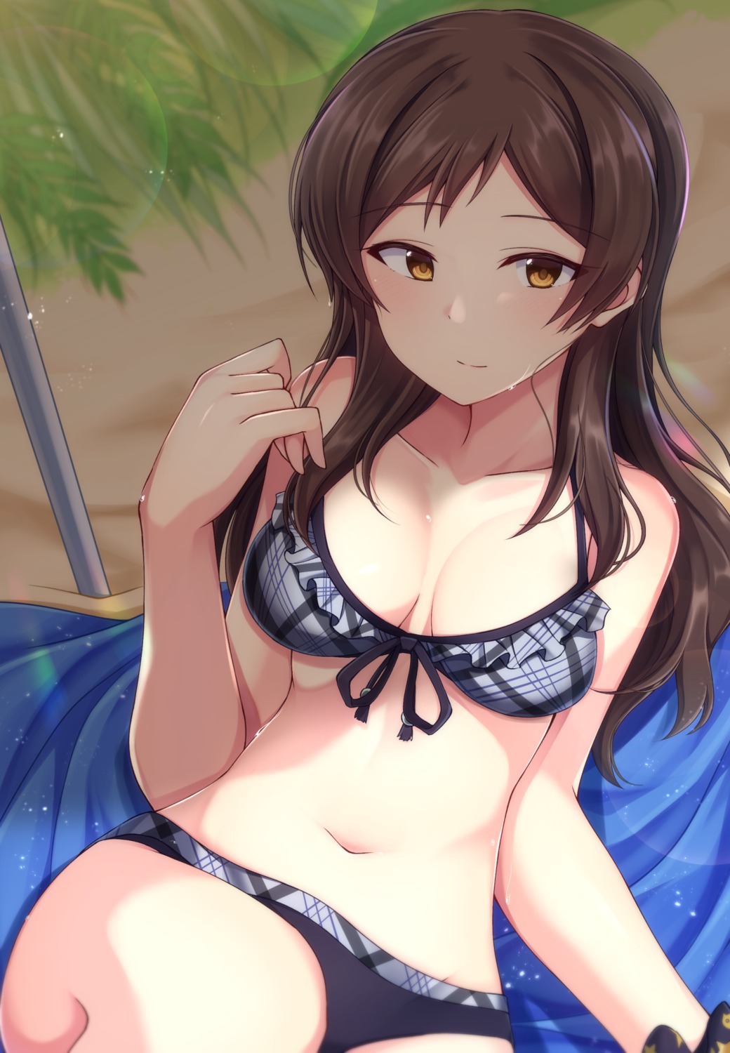 bikini kitazawa_shiho kuroto_yuu swimsuits the_idolm@ster the_idolm@ster_million_live!