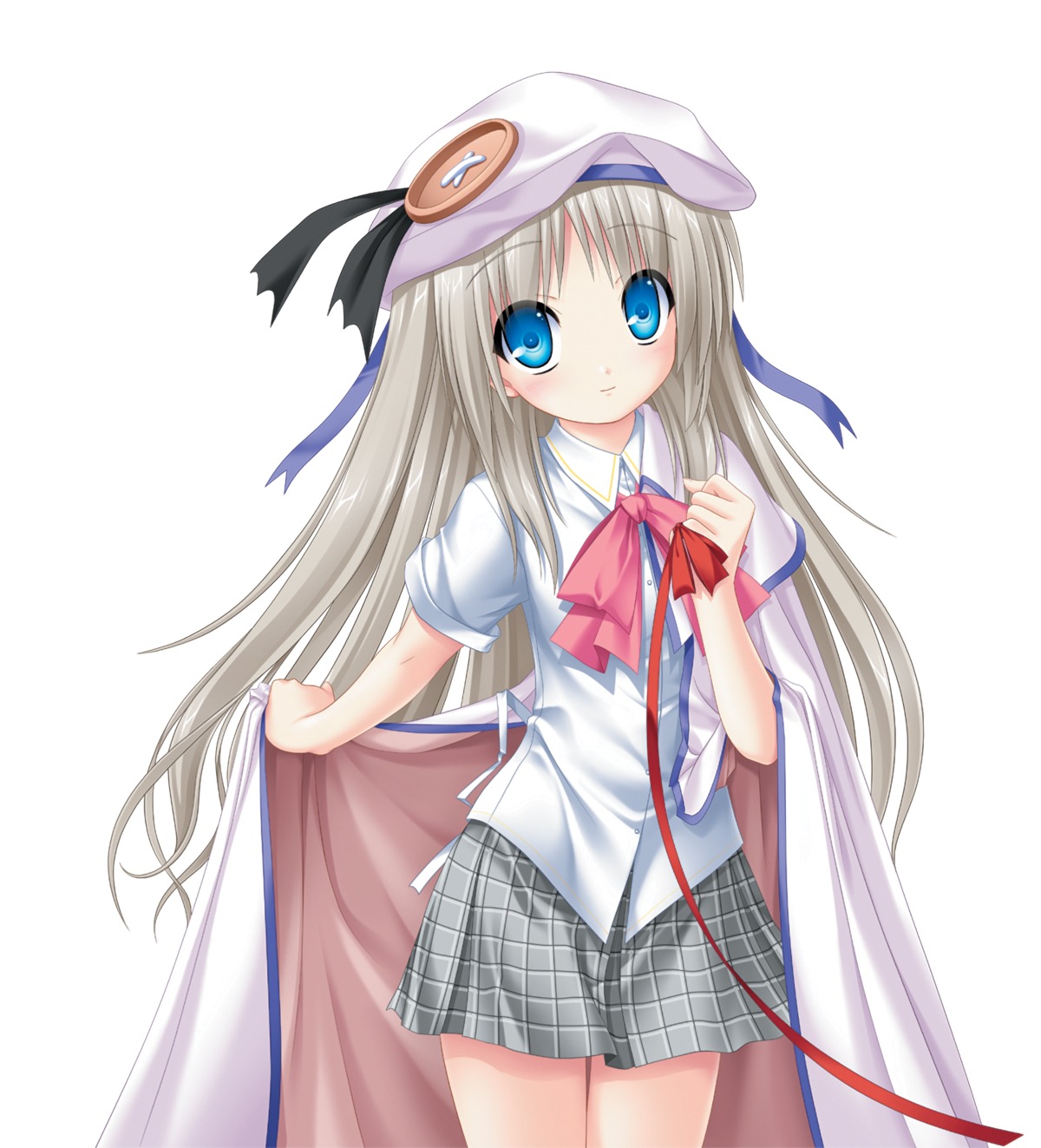 key kud_wafter little_busters! na-ga noumi_kudryavka seifuku