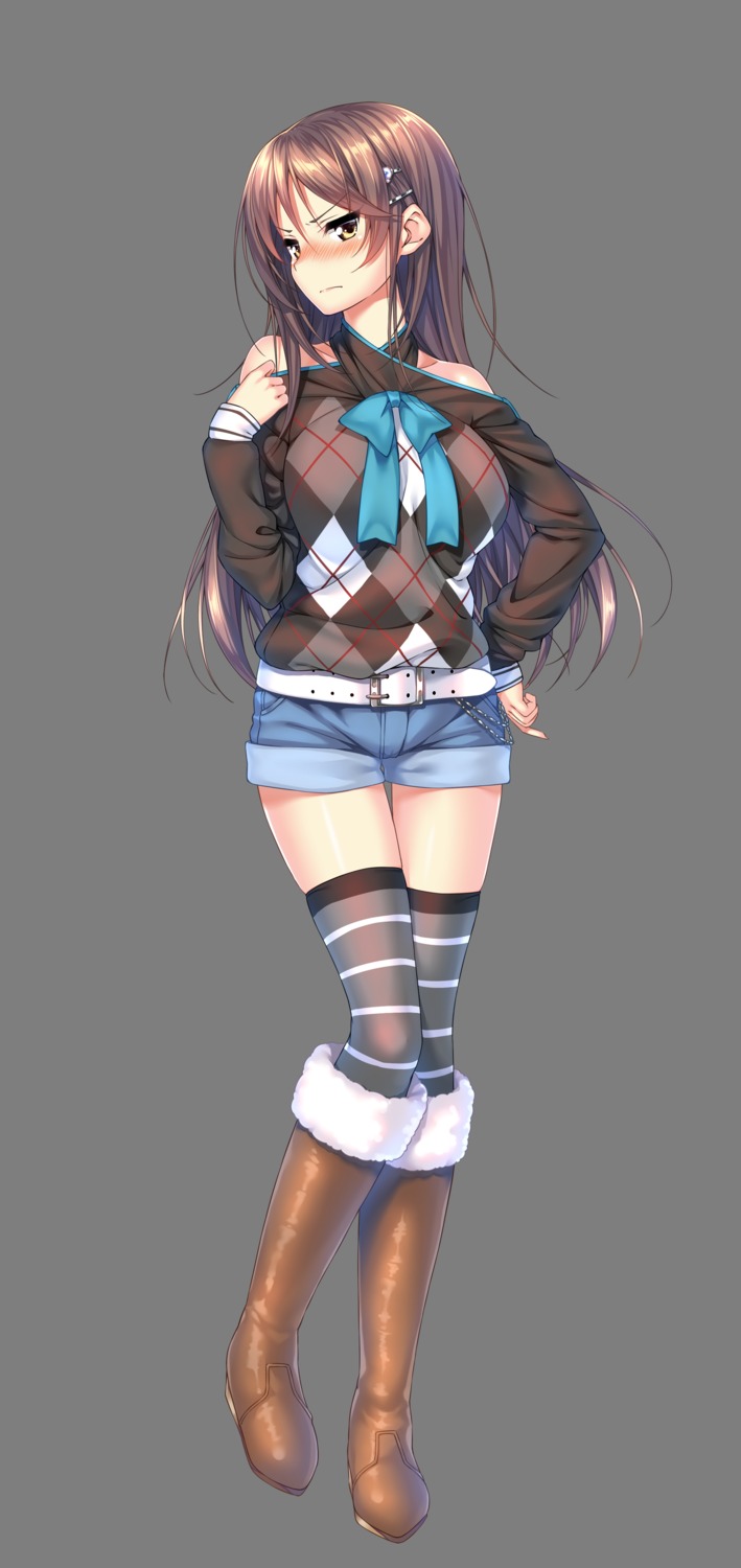 amakano_~second_season~ azarashi_soft ichinose_honami_(amakano) piromizu thighhighs transparent_png