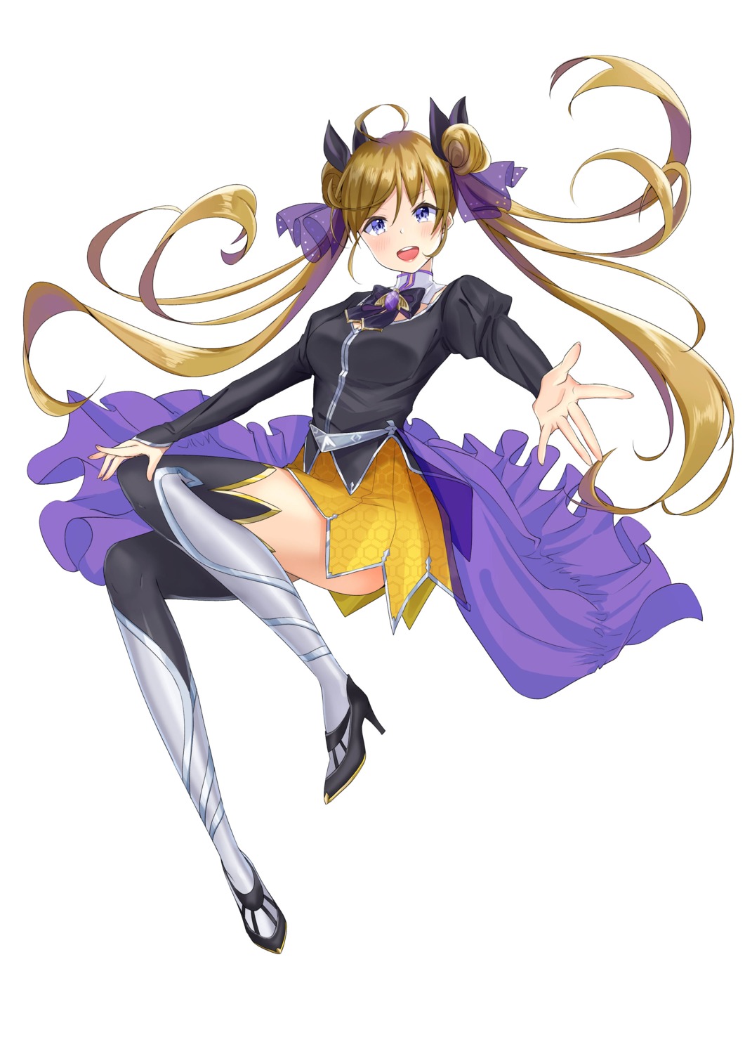 amaimomo heels skirt_lift thighhighs