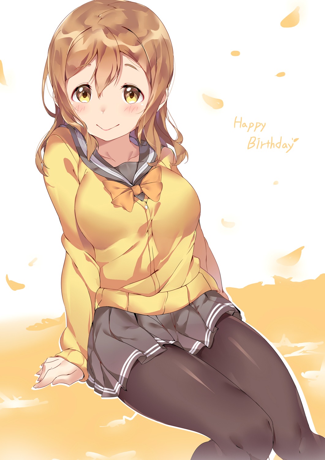 kunikida_hanamaru love_live!_sunshine!! pantyhose seifuku sweater tem10