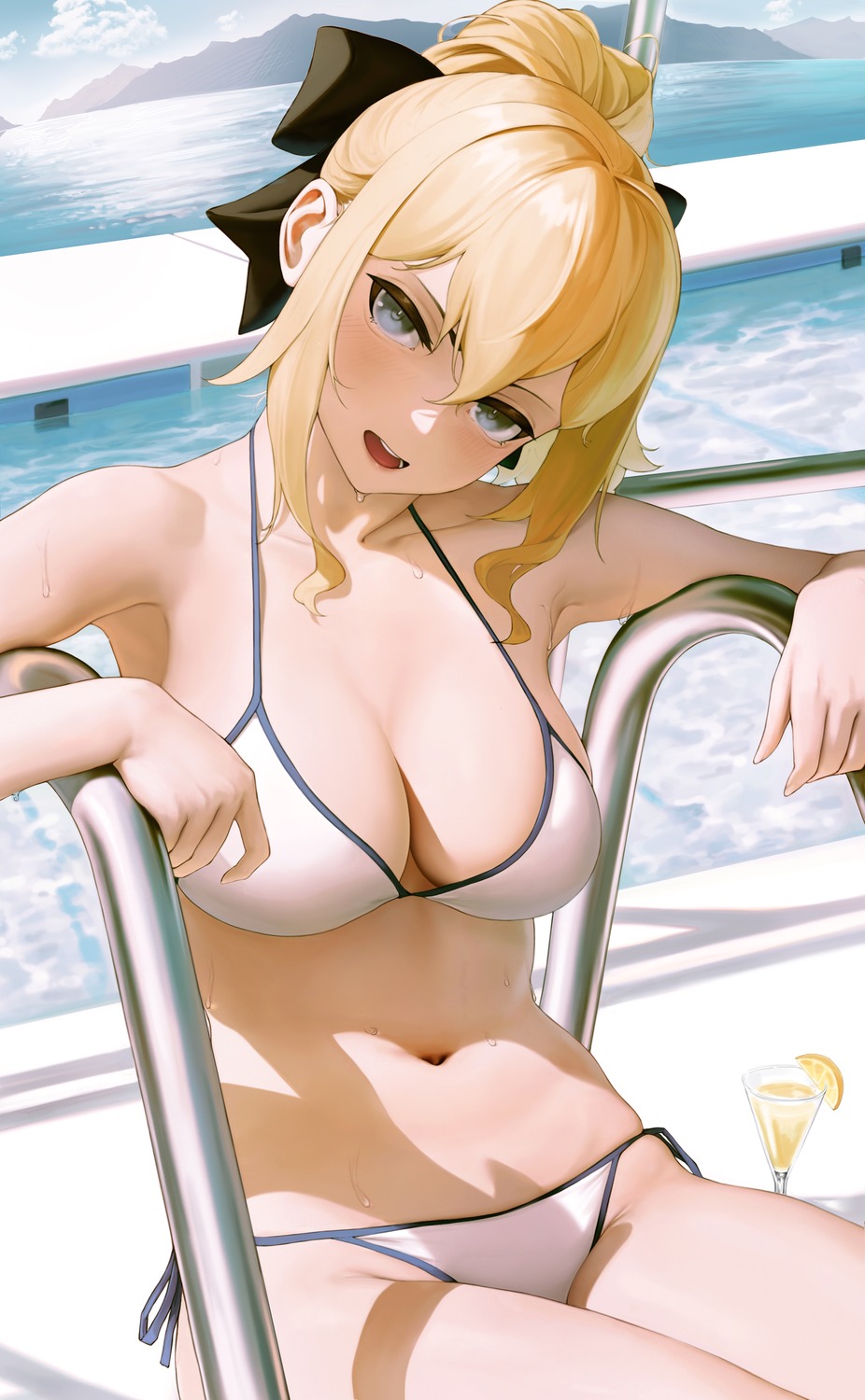 bikini genshin_impact jean_(genshin_impact) l_ract swimsuits