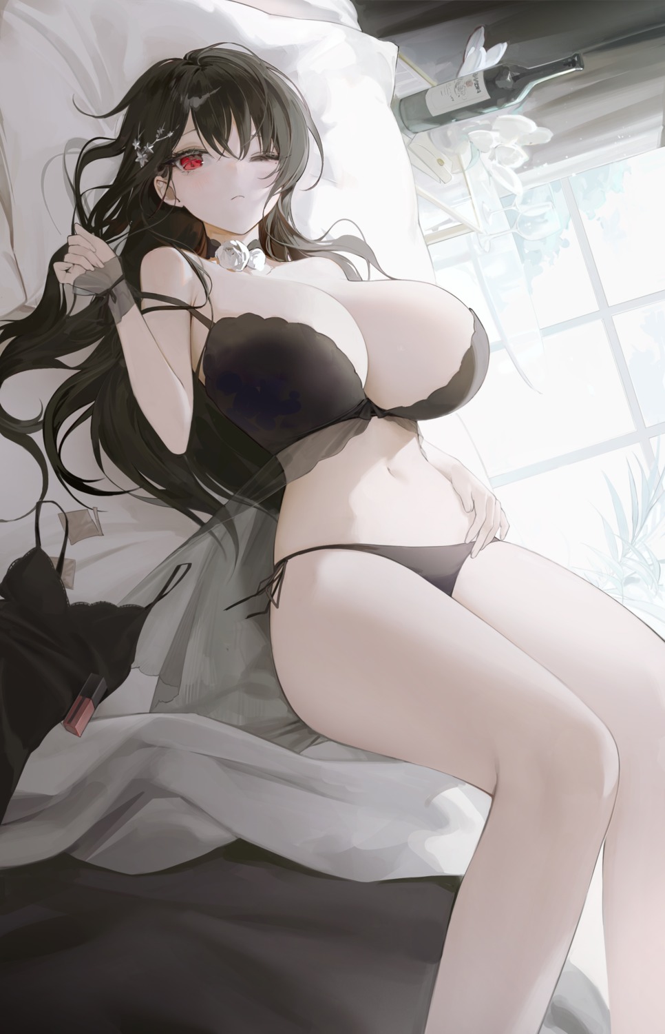 bra lingerie oyabuli pantsu see_through string_panties