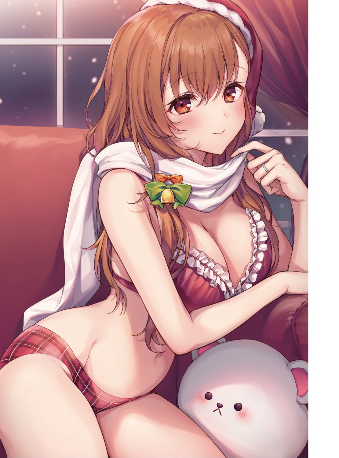 bra christmas komeshiro_kasu pantsu