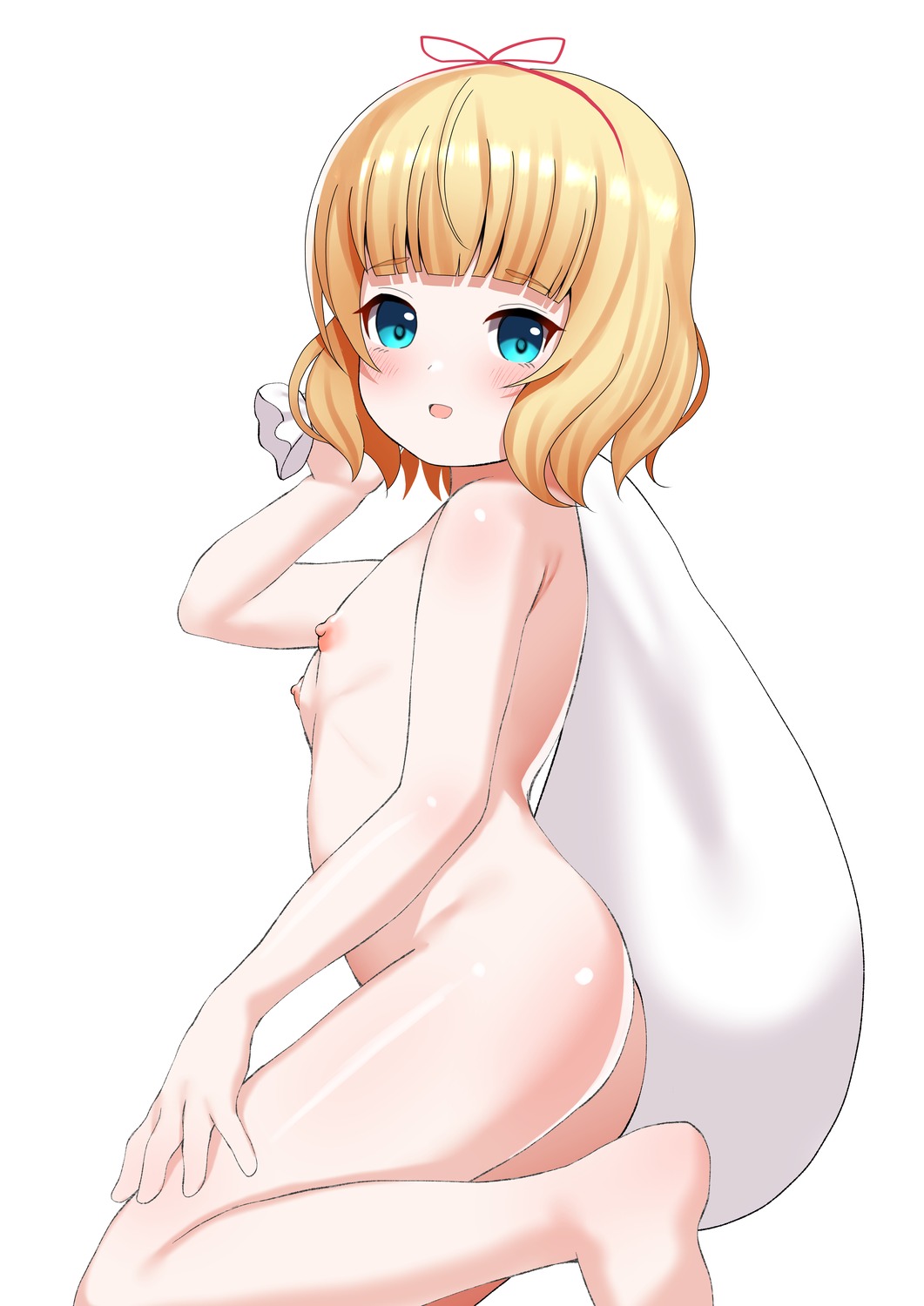 ass gochuumon_wa_usagi_desu_ka? kirima_sharo loli naked nipples sakamatashachi