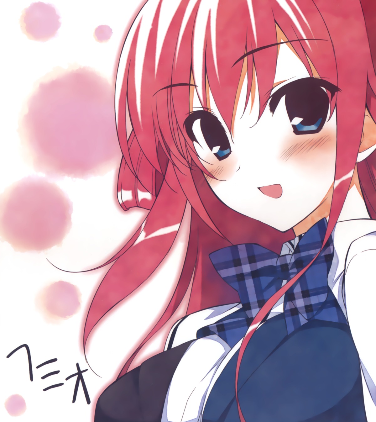 autographed fumio grisaia grisaia_no_kajitsu seifuku suou_amane