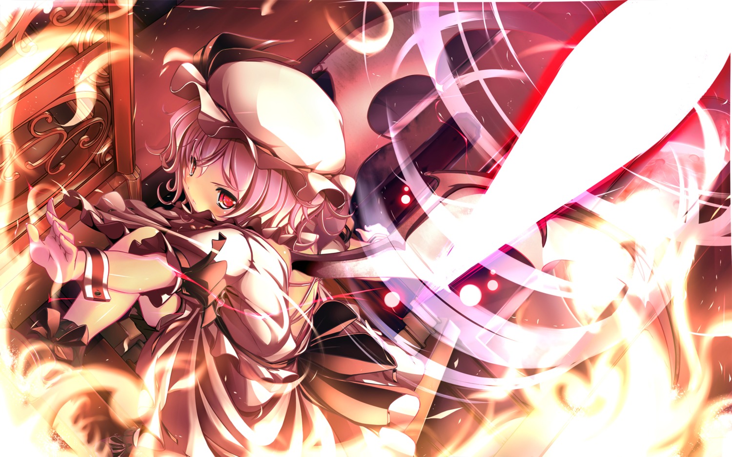 kaisu remilia_scarlet touhou wallpaper