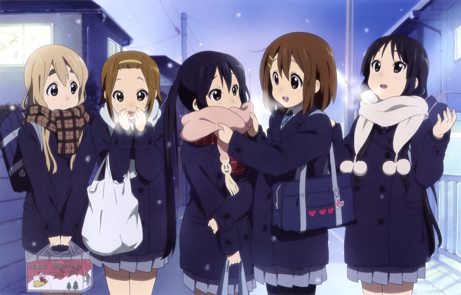 akiyama_mio hirasawa_yui k-on! karata_hiroshi kotobuki_tsumugi nakano_azusa pantyhose seifuku tainaka_ritsu