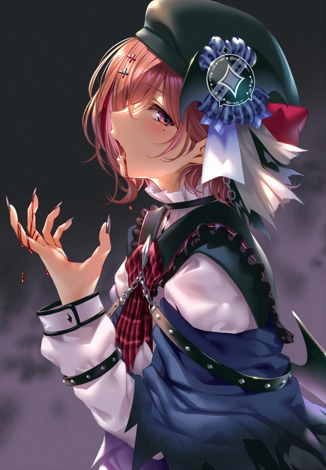 blood higuchi_madoka piromizu the_idolm@ster the_idolm@ster_shiny_colors