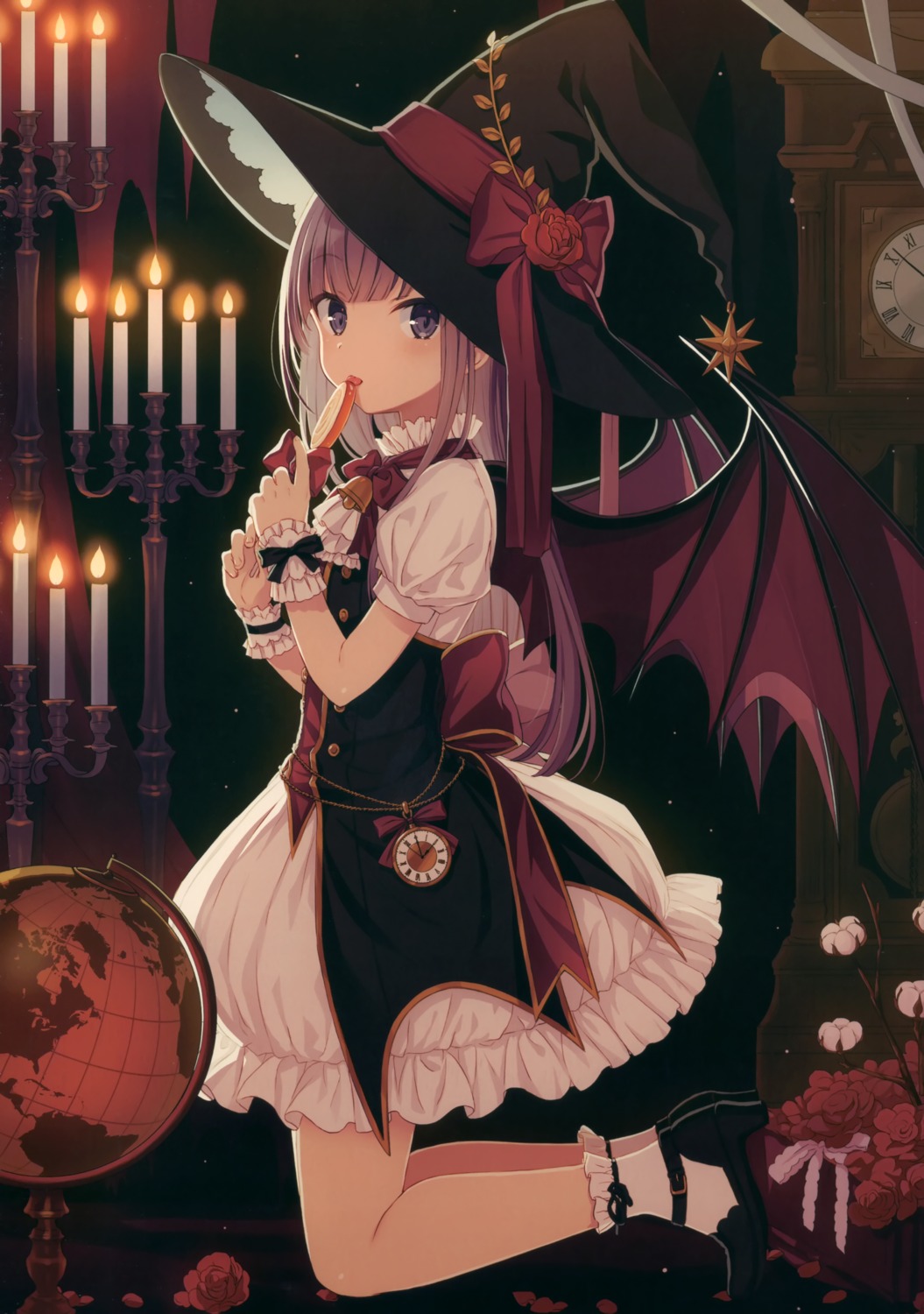 crown lolita_fashion wings witch yashiro_seika