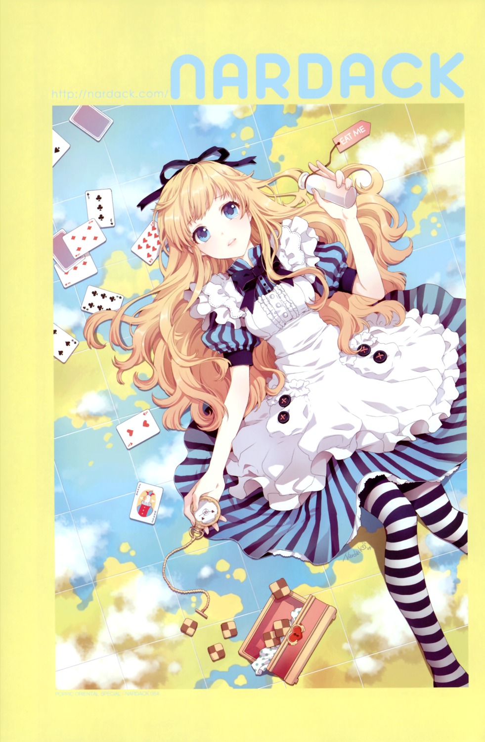 alice alice_in_wonderland dress nardack pantyhose