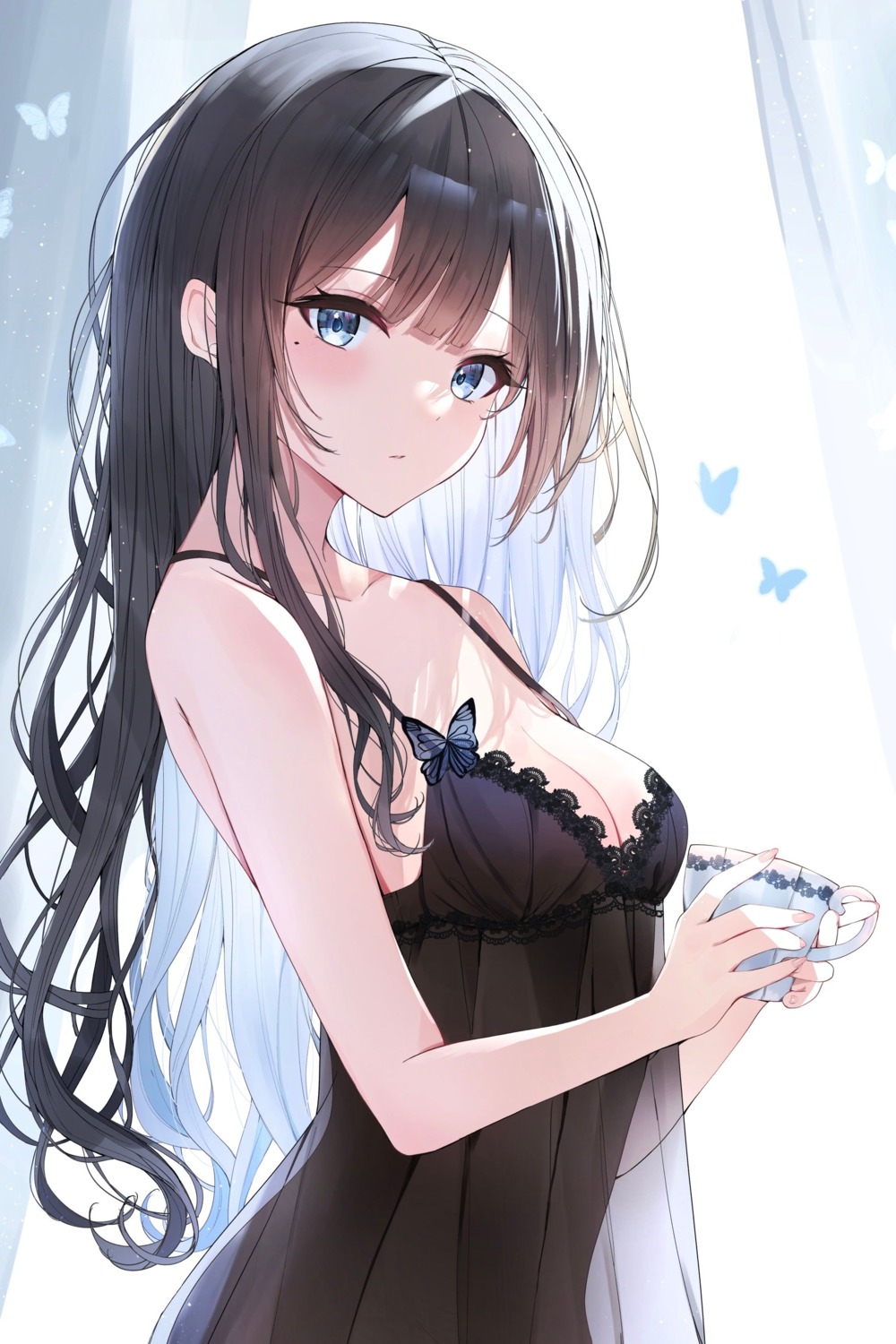 lingerie see_through tsuyuri_eri