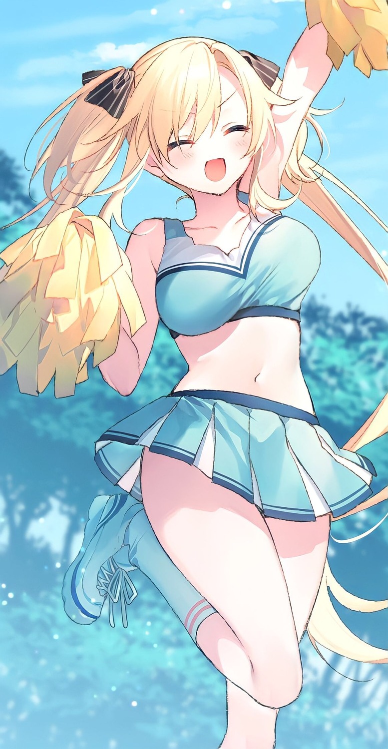 cheerleader regina_mercedes seiken_gakuin_no_maken_tsukai toosaka_asagi upscaled