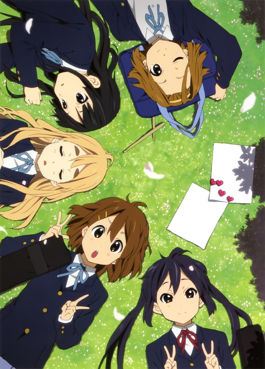 akiyama_mio hirasawa_yui horiguchi_yukiko k-on! kotobuki_tsumugi nakano_azusa seifuku tainaka_ritsu