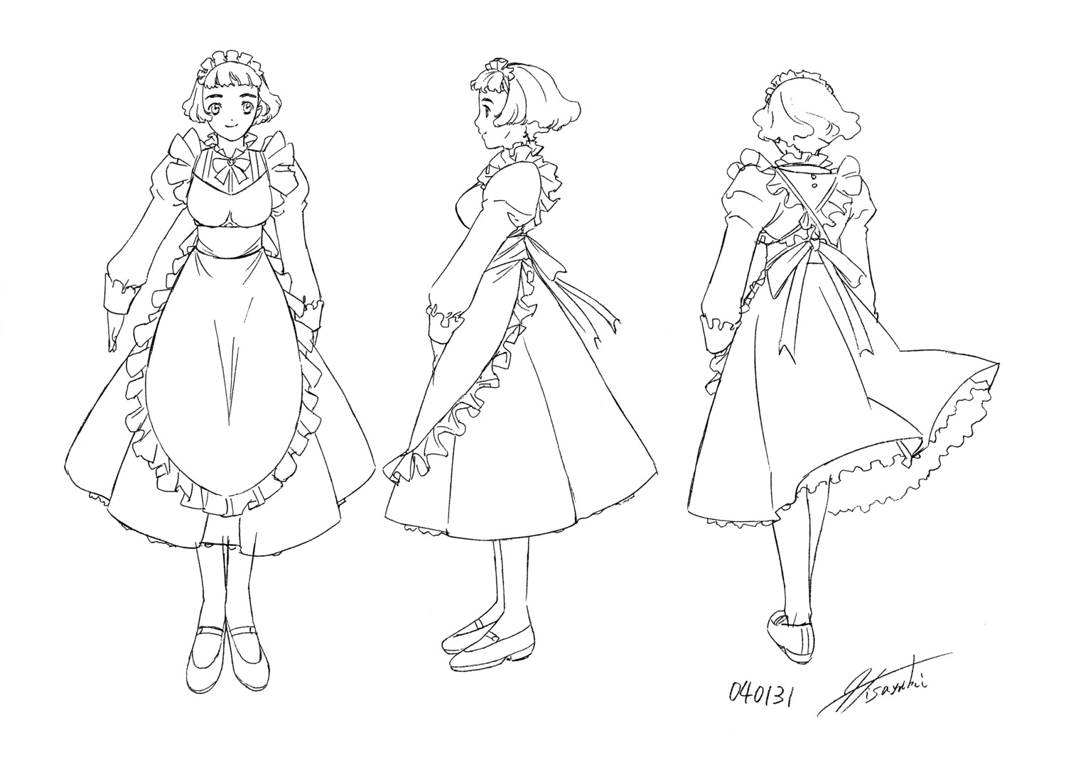 character_design heels himeno_fumi hisayuki_hirokazu mai_hime maid