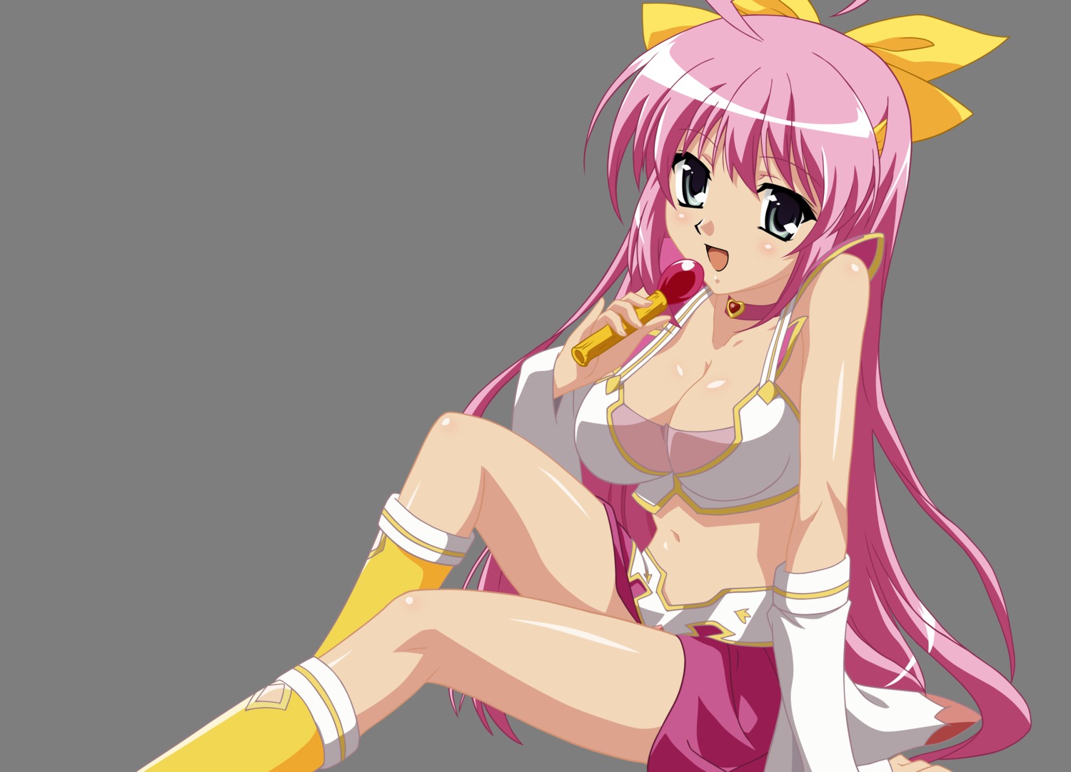 choukaku cleavage koihime_musou transparent_png vector_trace