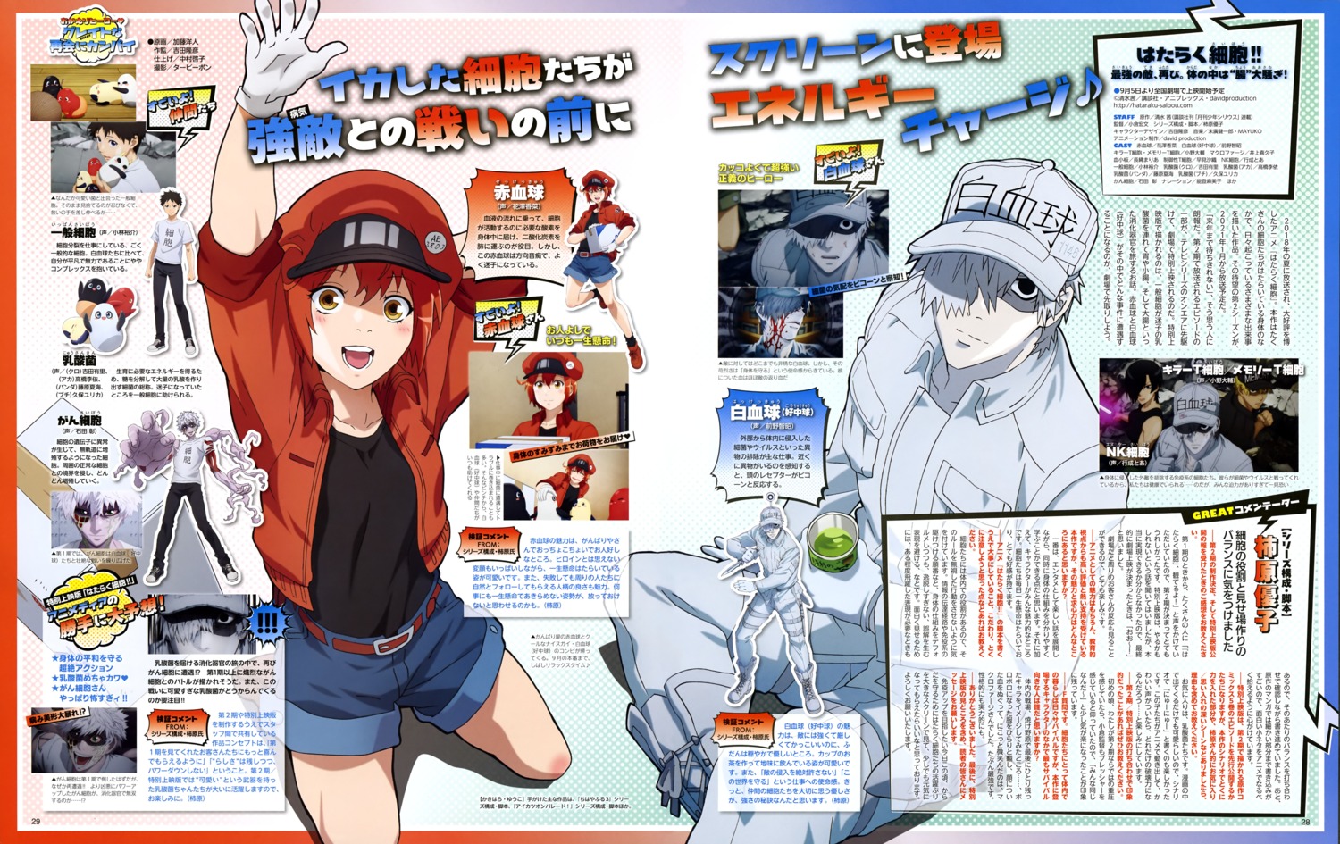 Hataraku Saibou 3 Poster for Sale by SidiqBakul