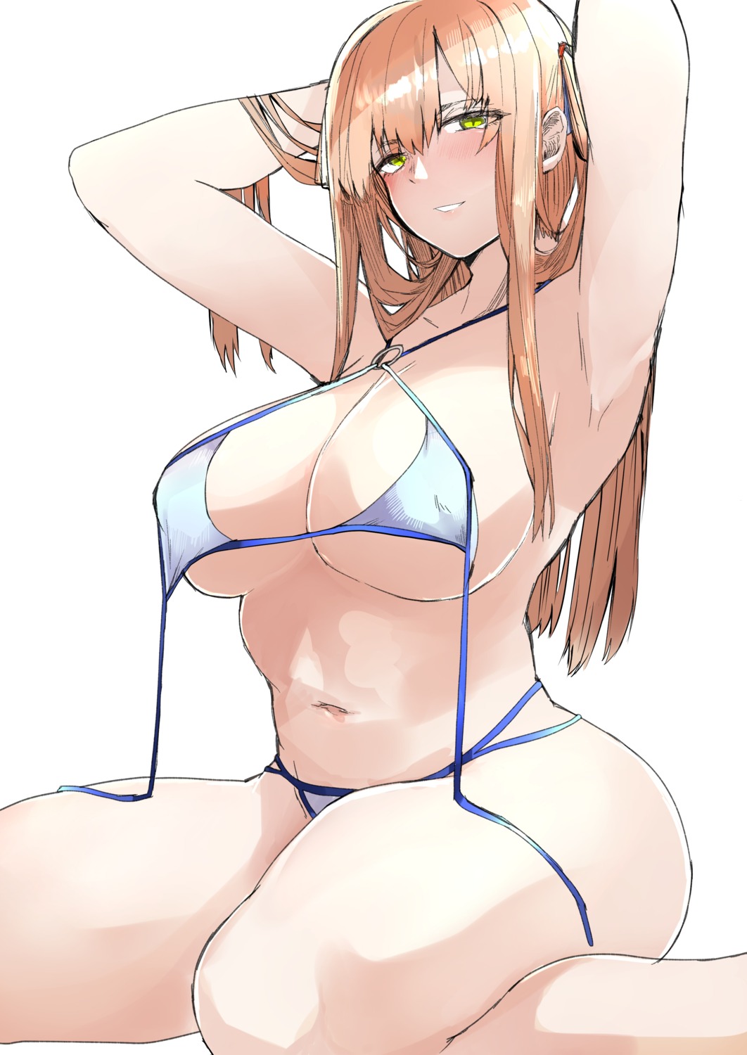 bikini girls_frontline kyoyakyo springfield_(girls_frontline) swimsuits