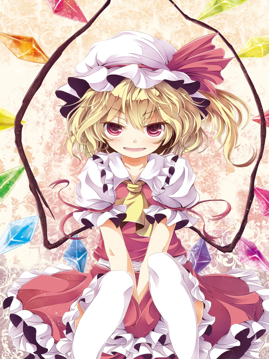 flandre_scarlet tamago_gohan thighhighs touhou