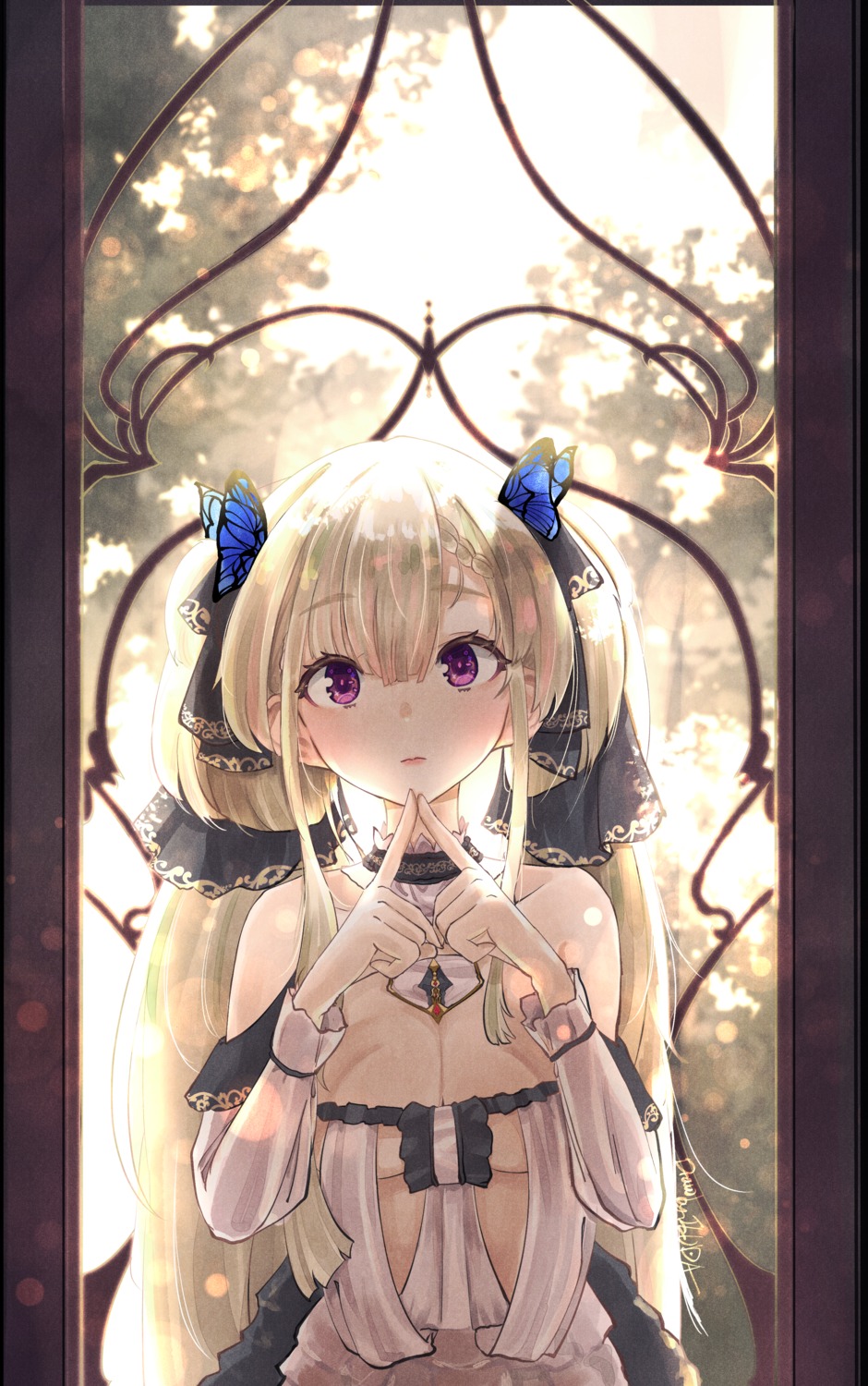 gothic_lolita lolita_fashion no_bra rodailuda