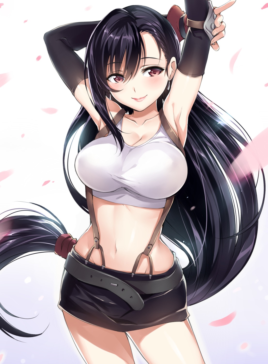 final_fantasy final_fantasy_vii senri_gan tifa_lockhart