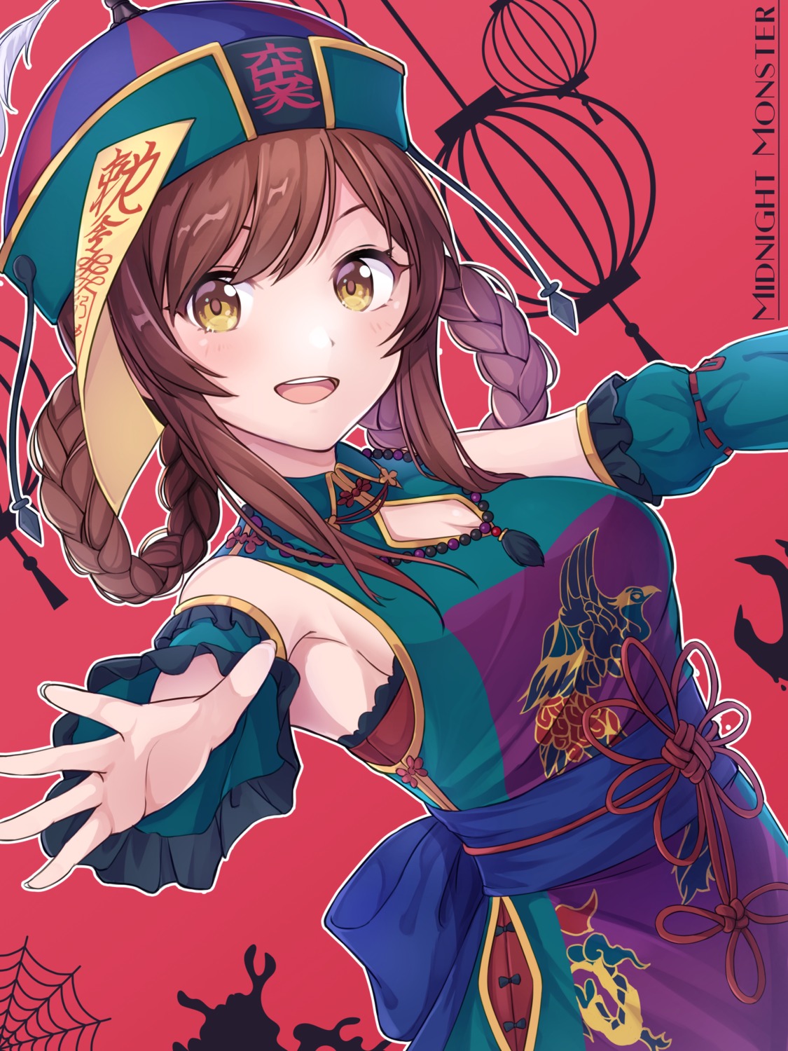 alisia chinadress halloween oosaki_amana the_idolm@ster the_idolm@ster_shiny_colors