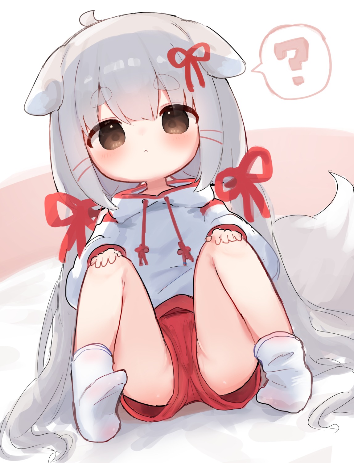 animal_ears konununui loli nopan sketch tail