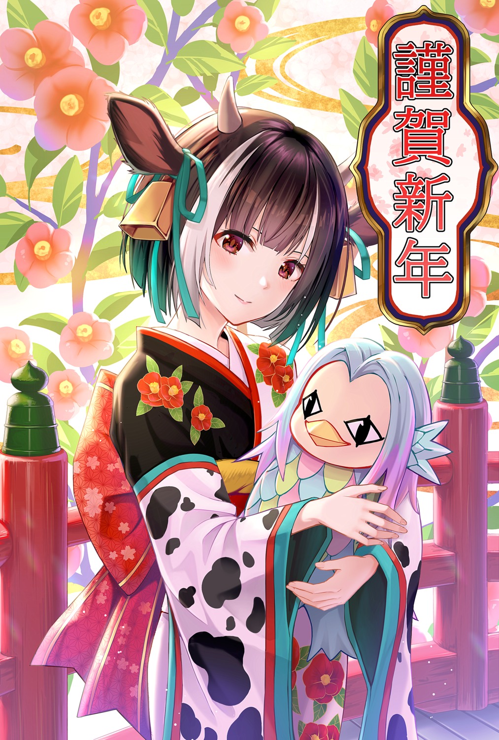 animal_ears horns kimono macha0331