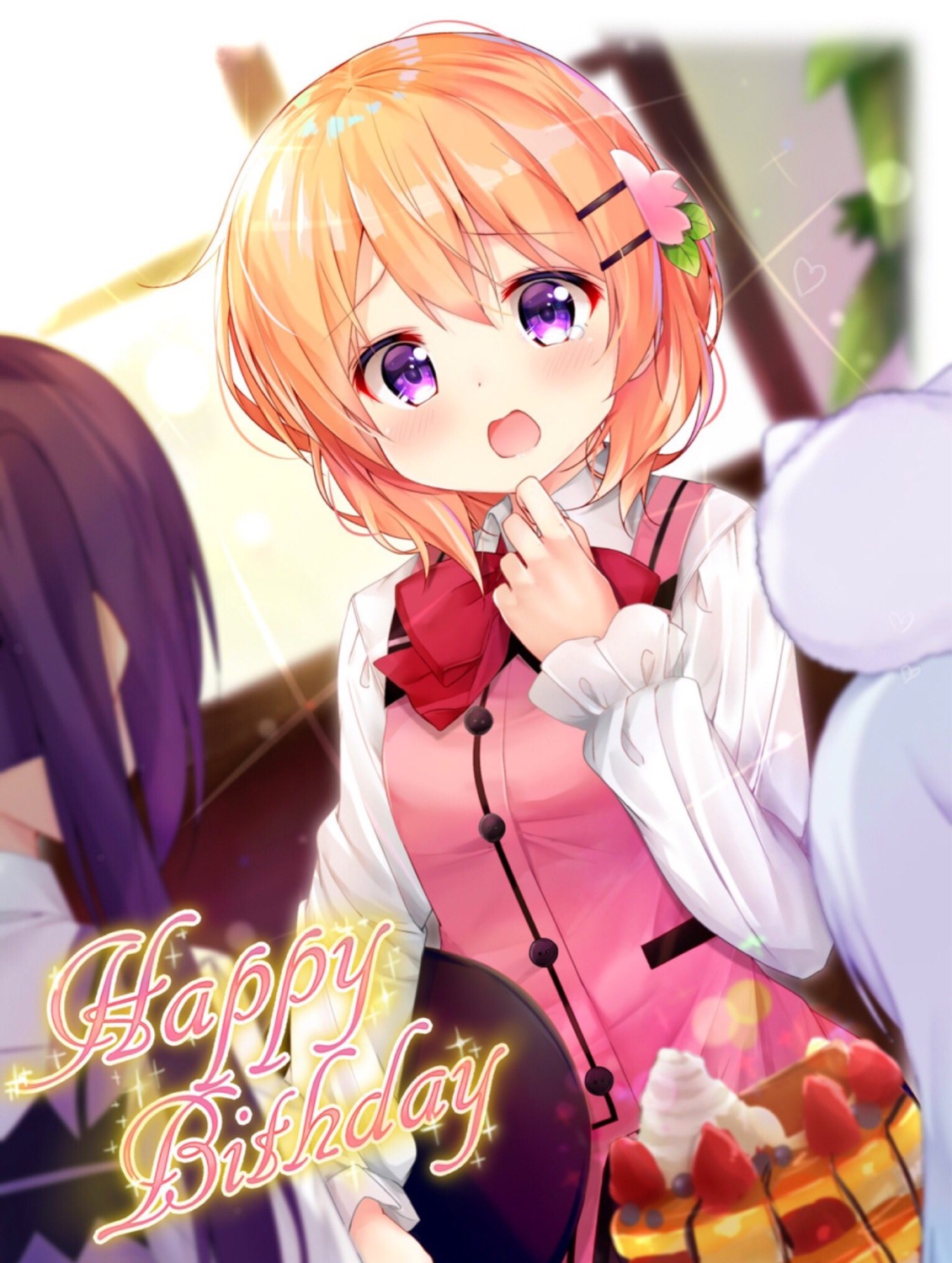 gochuumon_wa_usagi_desu_ka? hoto_cocoa kafuu_chino rouka tedeza_rize tippy_(gochiusa) waitress