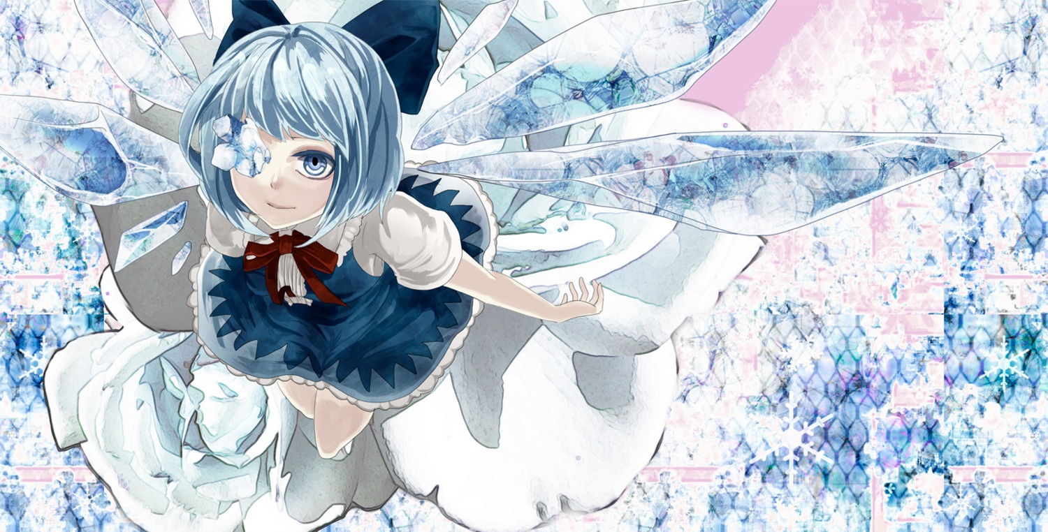 cirno memai touhou wings