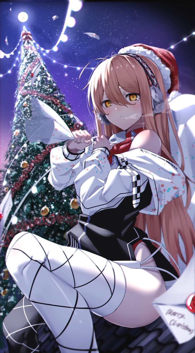 christmas haibao. thighhighs