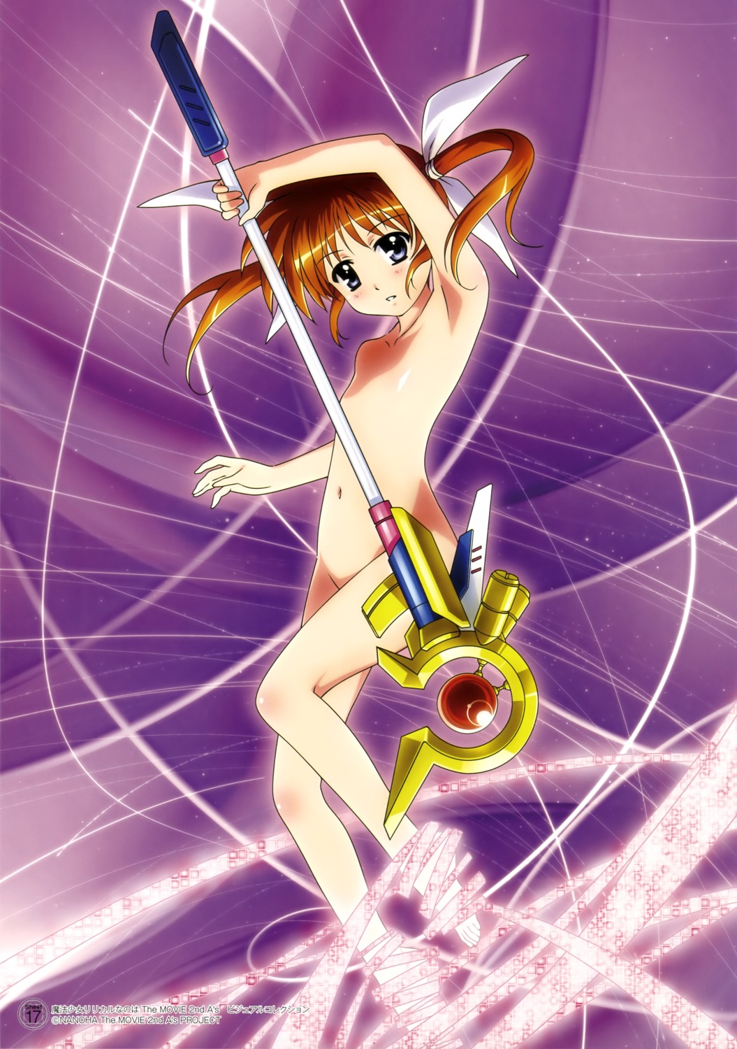 mahou_shoujo_lyrical_nanoha naked takamachi_nanoha